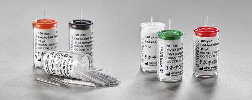 Micropipetta manuale - End-to-End  - Vitrex Medical A/S - capillare / a volume fisso