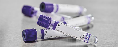 Provetta per prelievi per analisi ematologiche - Vacusence+ - Vitrex Medical A/S - cilindrico / di sangue / in PET