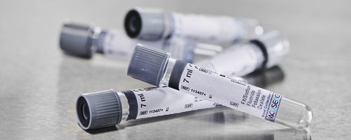 Provetta per prelievi per analisi della glicemia - Vacusence+ - Vitrex Medical A/S - cilindrico / di sangue / per prelievo campioni
