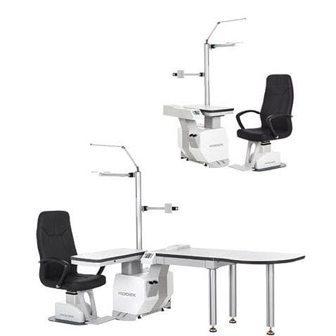 Riunito oftalmico - RX-2000 - Rodek - con poltrona / con illuminazione