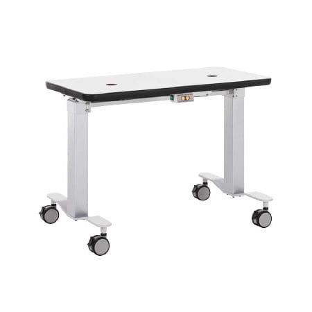 Tavolo oftalmico elettrico - RT-400S - Rodek - ad altezza regolabile / con rotelle
