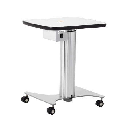 Tavolo oftalmico elettrico - RT-200 - Rodek - ad altezza regolabile / con rotelle