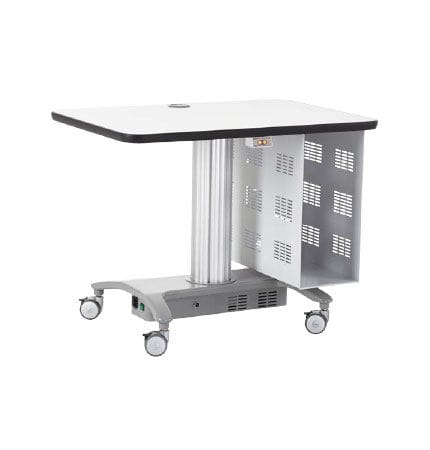 Tavolo oftalmico elettrico - RT-300 - Rodek - ad altezza regolabile / con rotelle