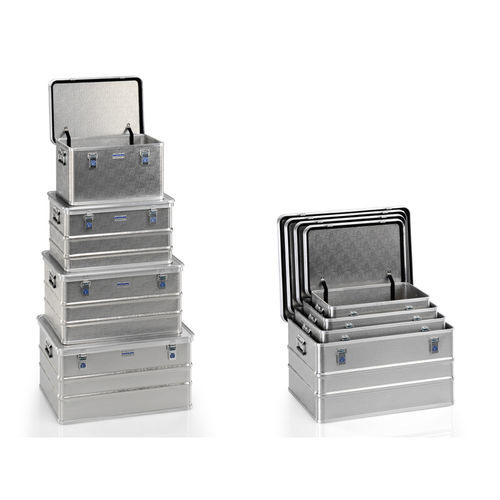 Contenitore di trasporto - G®-PROFESSIONAL BOX Set A 1599 - Gmöhling Transportgeräte GmbH - in alluminio / impilabile / sicuro