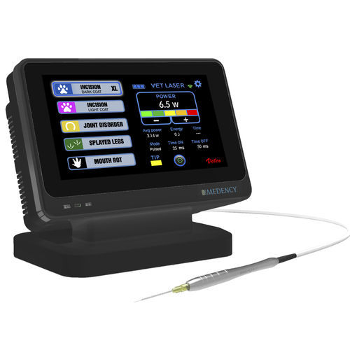 Laser veterinario per agopuntura veterinaria - VETEO - Medency - per fotostimolazione veterinaria / a diodo / da tavolo