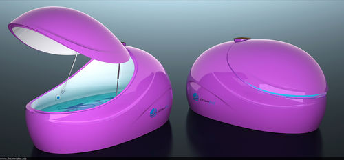 Vasca di deprivazione sensoriale con lampade di cromoterapia - Dreampod Mini - Dreampod - con altoparlanti di sonologia
