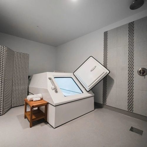 Bacino di deprivazione sensoriale fuori terra - Oasis Relaxation Systems
