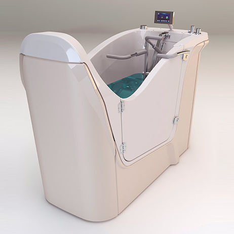 Vasca per balneoterapia con stepper - WaterStep  - Dynamika - per una persona / con lampade di cromoterapia