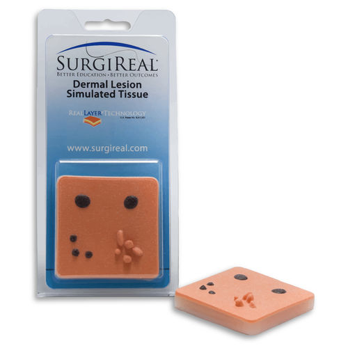Simulatore didattico - SurgiReal Products - per biopsia / per cure dermatologiche / pad
