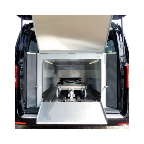 Cella mortuaria per barelle mortuarie - CONT100 - FRIMA CONCEPT - per più salme / a carico frontale / per stoccaggio temporaneo