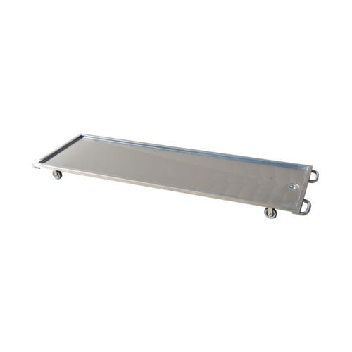 Barella mortuaria con carrello - CIVI0021 - FRIMA CONCEPT - idraulica / ad altezza regolabile / in acciaio inossidabile