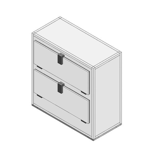 Cella mortuaria per barelle mortuarie - MORG22L - FRIMA CONCEPT - 2 salme / con carico trasversale / a doppia porta