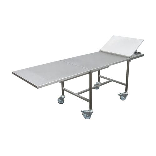 Carrello funerario di trasporto - TABL073 - FRIMA CONCEPT - in acciaio inossidabile / mobile / pieghevole
