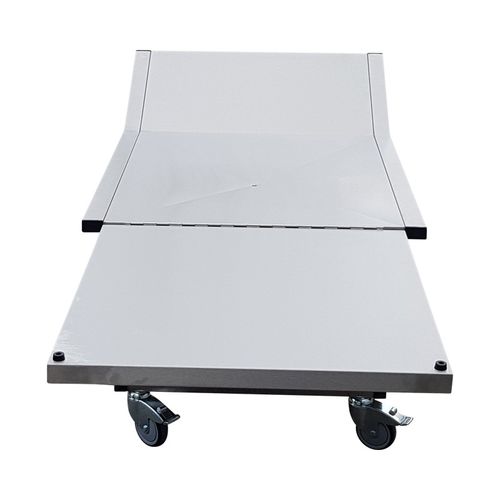 Tavolo rettangolare - TABL0 series - FRIMA CONCEPT - su rotelle / in acciaio inossidabile / refrigerato