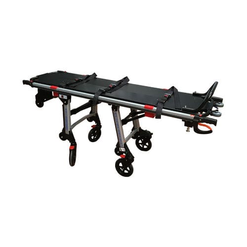 Barella con carrello da trasporto - BRAN002 - FRIMA CONCEPT - per ambulanze / elettrica / a sezione unica