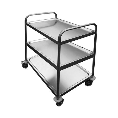 Carrello portastrumenti - DERO series - FRIMA CONCEPT - per apparecchio / per trattamenti / in acciaio inossidabile