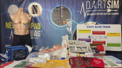 Simulatore didattico - DART Sim ACLS - DART Sim ECG Simulator - di gestione delle vie aeree / per assistenza generale / in kit