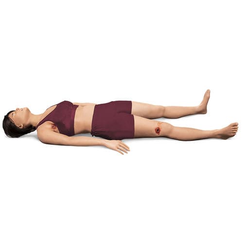 Simulatore didattico - TCCS POI - Operative Experience Inc. - per gestione delle vie aeree / per intubazione / di frequenza cardiaca