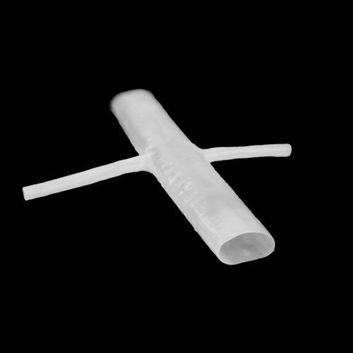Modello anatomico aorta addominale - 160100 - SynDaver Labs - per chirurgia / didattico / di ablazione