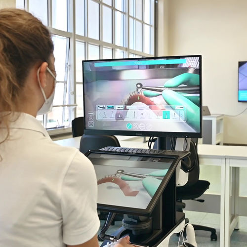 Simulatore didattico - Virteasy Dental V2 & VR (NextGen) - HRV Simulation - odontoiatrico / workstation / workstation