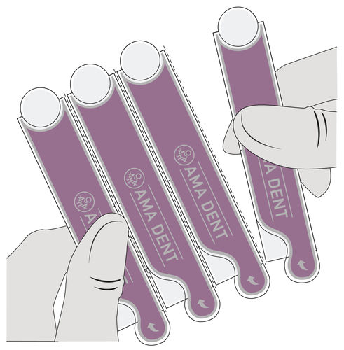Test rapido enzimatico - AMA company - della paradontite / per le malattie paradontali infiammatorie / striscia reattiva