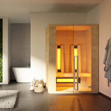 Sauna cabina - RED - Stenal - a infrarossi
