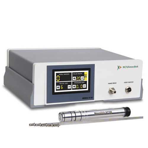 Litotritore intracorporeo - NOVALITH NT-30 - NOVAmedtek - su carrello / con colonna di endoscopia