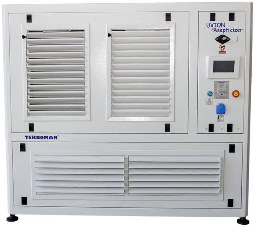 Depuratore d'aria centrale - CW1000 CONTAINER - TEKNOMAR LTD - UV-C / al plasma / HEPA H14