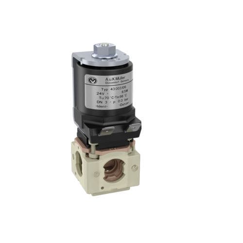 Valvola per il settore medico - 43.00x.xx6 - A. u. K. Müller GmbH & Co. KG - a solenoidi / a separazione del fluido / a comando diretto