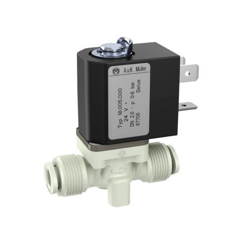 Valvola per gas medicali - 18.00x.000 - A. u. K. Müller GmbH & Co. KG - di isolamento / a solenoidi / a comando diretto