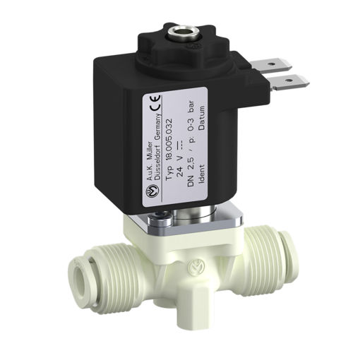 Valvola per il settore medico - 18.00x.032 - A. u. K. Müller GmbH & Co. KG - di isolamento / a solenoidi / a comando diretto