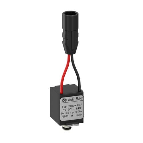 Valvola per il settore medico - 19.00x.287 - A. u. K. Müller GmbH & Co. KG - a comando diretto / in acciaio inossidabile