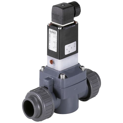Valvola per il settore medico - 0142  - Bürkert GmbH & Co. KG Fluid Control Systems - a solenoidi / manuale / a separazione del fluido
