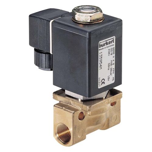 Valvola per il settore medico - 0255  - Bürkert GmbH & Co. KG Fluid Control Systems - a solenoidi / in acciaio inossidabile / in ottone