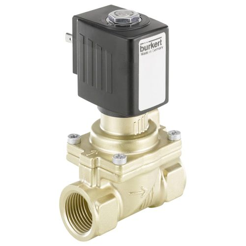 Valvola per il settore medico - 6281 - Bürkert GmbH & Co. KG Fluid Control Systems - a solenoidi / manuale / in acciaio inossidabile