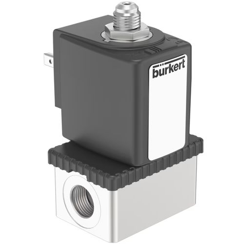 Valvola per il settore medico - 6014  - Bürkert GmbH & Co. KG Fluid Control Systems - a solenoidi / manuale / in acciaio inossidabile