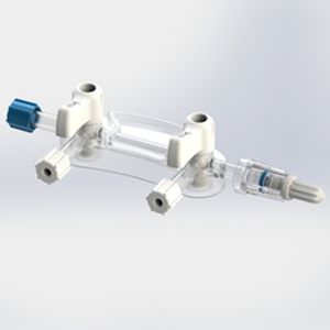 Rampa di infusione a 3 vie - 427148 - Elcam Medical Italy - per terapia intensiva