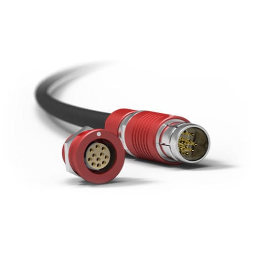 Connettore per dispositivi medici - Core series AluLite™ - Fischer Connectors - in alluminio / a tenuta stagna / circolare