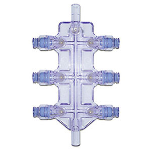 Rampa di infusione a 6 vie - ROBERTSITE® - Halkey-Roberts Corporation - per anestesiologia / per oncologia / per terapia intensiva