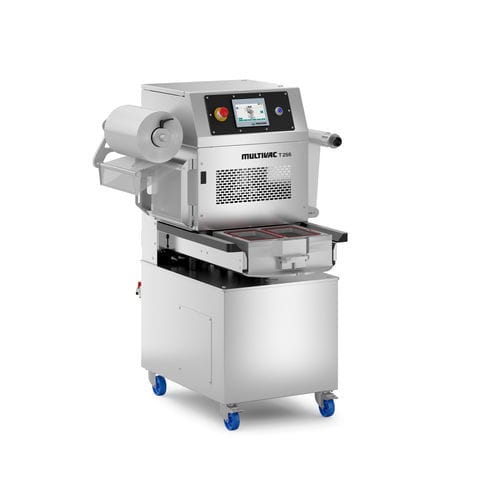 Termosigillatrice per vaschette semiautomatica - T 255 - MULTIVAC - per il settore medico / con rotelle