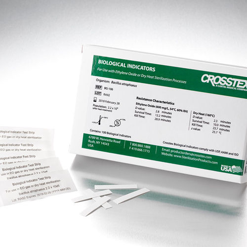 Striscia indicatrice di sterilizzazione - BG-104 - Crosstex International, Inc