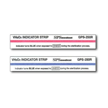 Striscia indicatrice di sterilizzazione - GPS-250R - Crosstex International, Inc - di perossido d'idrogeno / colorimetrica