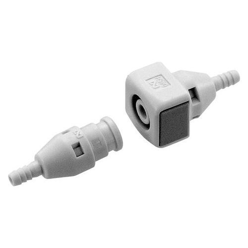 Connettore per gas medicali - Cube Cupla - Nitto Kohki Europe GmbH - compatto / dritto / in plastica