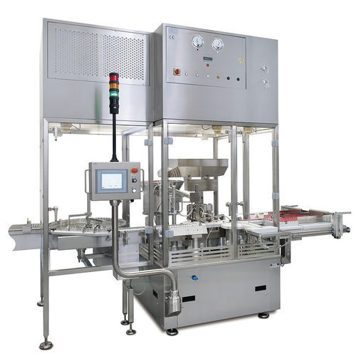Chiuditrice per l'industria farmaceutica - VVM - OPTIMA - compatta / per flacone / per siringa