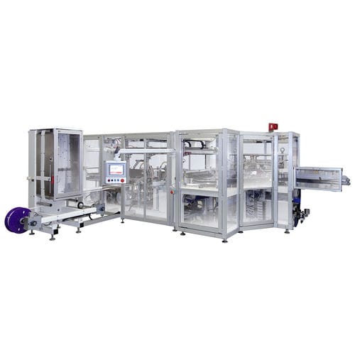 Macchina per imballaggi automatica - PAKSIS D5 - OPTIMA - manuale / a pavimento / modulare