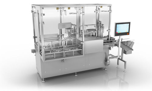 Macchina per imballaggi interamente automatica - SV / H - OPTIMA - peristaltica / orizzontale / rotativa