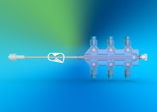 Rampa di infusione a 6 vie - Multiport&reg; - Nordson Medical - ad una via / per terapia intensiva / per anestesiologia