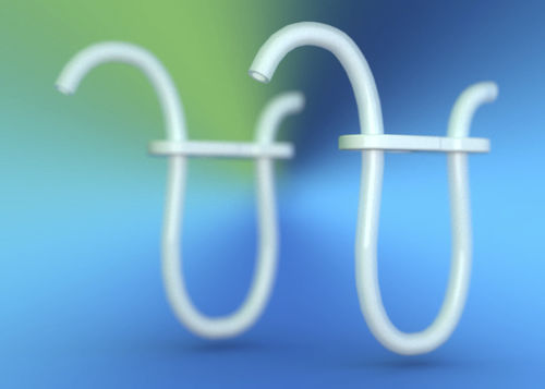 Laccio vascolare in silicone - SaddleLoop® - Nordson Medical - bianco