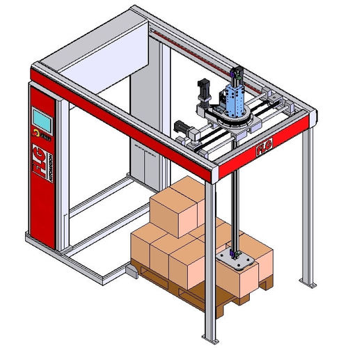 Pallettizzatore lineare - PACK-Line  - FLG Automation AG - compatto / automatico / per cartoni