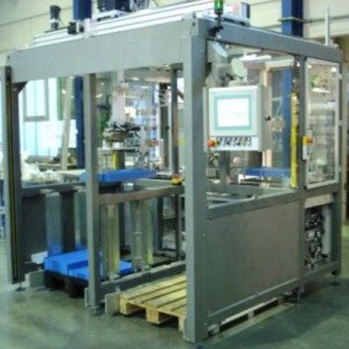 Pallettizzatore per movimentazione - EURO-Line - FLG Automation AG - automatico / per vaschette / per l'industria farmaceutica